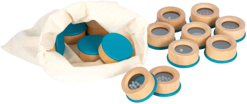Load image into Gallery viewer, Small foot - houten luistergeheugenspel zintuiglijk
