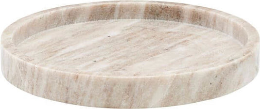 Meraki  - marble tray ø 25 cm - beige (mkma012 312530012)