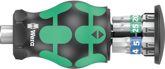 Wera kraftform kompakt stubby magazin 3 05008875001 bitset torx, inbus incl. bithouder