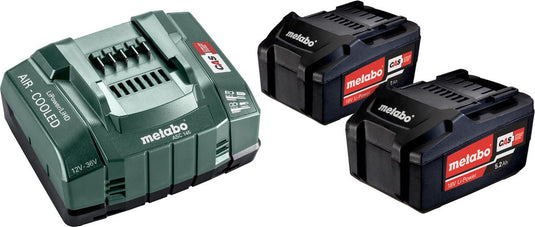 Metabo basis-set 2x 18 volt 5.2ah accu's | pick+mix - 685051000