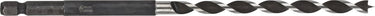 Wolfcraft - 6mm slangenboor voor houtbalken - 165mm - zeskantschacht houtboor - hex - 7131000