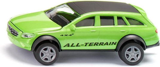 Siku 2349, mercedes-benz e-klasse all-terrain 4x4², 1:50, metaal kunststof, groen, trekhaak en motorkap die open kan