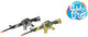 Eddy toys speelgoed geweer 46 cm - speelgoed wapen voor kinderen - rollenspel speelgoed - 1 willekeurige kleur