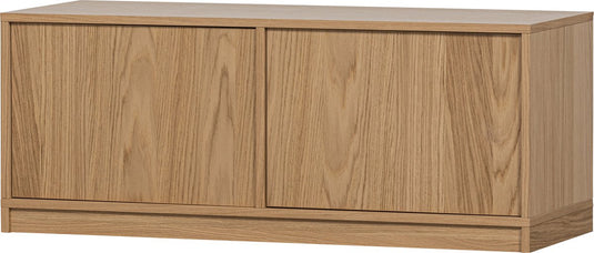 Vtwonen modulair onderkast - eikenhout fineer - naturel - 44x110x40 cm