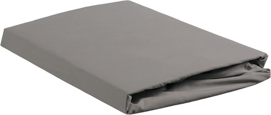 Ambiante katoen - topper hoeslaken - 200x200 - grijs
