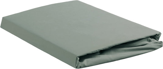 Ambiante katoen - topper hoeslaken - 140x200 - groen
