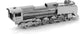 Metal earth modelbouw 3d stoomlocomotief - metaal