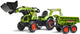 Falk claas trap tractor maxi set met lader graafmachine en aanhanger