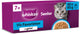 Whiskas kattenvoer - senior 7+ - vis selectie in gelei - 40x85g