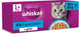 Whiskas kattenvoer - adult 1+ - vis selectie in gelei - 40x85g