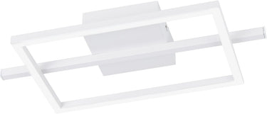 Eglo amandolo plafondlamp - led - 40 cm - wit - instelbaar rgb wit licht - dimbaar