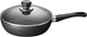 Scanpan hapjespan sauteerpan met deksel classic induction ø 24cm 2 liter - geschikt voor alle warmtebronnen - standaard anti-aanbaklaag
