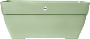 Elho vibia campana trough 80 - plantenbak voor buiten - ø 76.5 x h 33.3 cm - pistachegroen