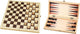 Hot games dam- en backgammonset - veldmaat 30mm - 29 x 14,5 x 4.5 cm
