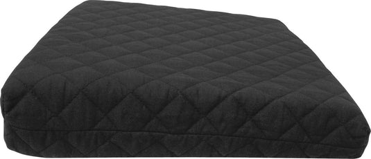 Carpoint zitkussen basic black – ergonomisch – ondersteunt houding – comfortabel – voor auto kantoor – katoen