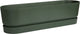 Elho greenville trough long 70 - plantenbak voor buiten - 100% gerecycled plastic - l79.0 x b19.5 x h18.5 cm - blad groen