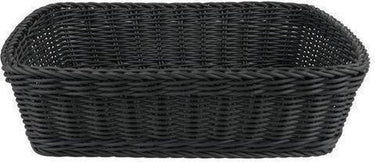 Westmark - saleen - mand - kunststof - rechthoek - 40 x 32 cm - zwart - 1 stuk