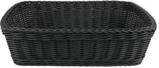 Westmark - saleen - mand - kunststof - rechthoek - 40 x 32 cm - zwart - 1 stuk