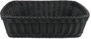 Westmark saleen - mand - kunststof - rechthoek - 40 x 32 cm - zwart - 1 stuk
