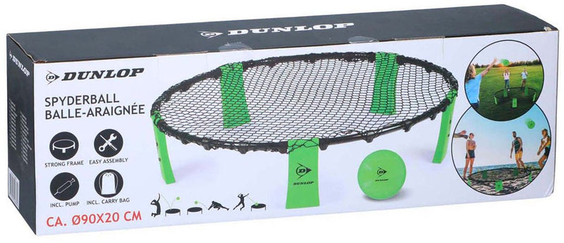 Afbeelding laden in galerijviewer, Vang-en werp spel spyderball | groen | 90cm
