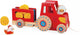 Janod - boerderij - houten trekfiguur - tractor