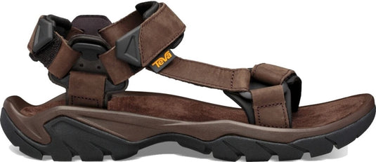 Teva m terra fi 5 universal leren heren sandalen - turkish coffee