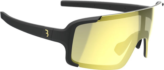 Bbb cycling chester ph frameless fietsbril –fotochromatische wielrenbril met torische lens – full-frame – grilamid – mat zwart mlc goud – bsg-69ph
