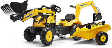 Falk komatsu traptractor geel 3 7 (2005546)