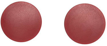 Maul magneet solid rond 2 stuks 2,5 kg kunststof ferriet bruchsicher ø 3.8 x 1.55 cm rood