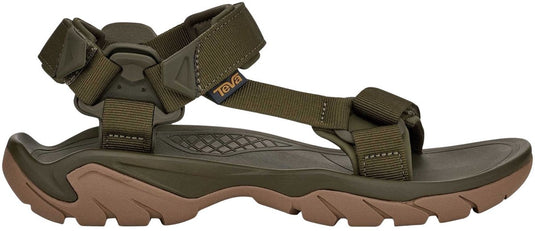 Teva m terra fi 5 universal heren sandalen - donkergroen - honey bruin