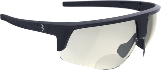 Bbb cycling comet reader ph meekleurende fietsbril op sterkte - fotochromatische sportbril met leesgedeelte +2.0 sterkte - wielrenbril - mat zwart - bsg-76ph