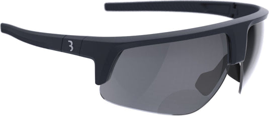 Bbb cycling comet reader fietsbril op sterkte - sportbril met leesgedeelte +1.5 sterkte - wielrenbril heren en dames - mat zwart - bsg-76