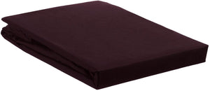 Ambiante - katoen - hoeslaken - 200x200 cm - rood