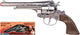 Gonher speelgoed revolver cowboy 12 schots staal zilver