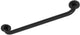 Plieger vigo badgreep – badgreep rvs – met schroeven – handgreep badkamer 45 cm – 10 jaar garantie – mat zwart