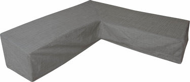 Eurotrail waterdichte hoes voor l vormige loungeset, hoekbank, cantonic 305x250x100 70 cm, grijs