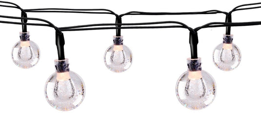 Grundig solar lichtslinger 6,9m - 50 led bollen - tuinverlichting op zonne-energie