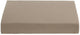 Ambiante - jersey - split-topper - hoeslaken - 140x200 cm - taupe