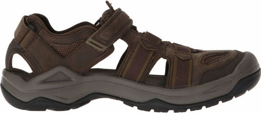 Teva m omnium 2 leren heren sandalen - turkish coffee
