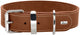 Hunter halsband aalborg special cognac - hondenhalsband - 35 cm one size
