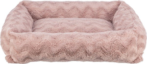 Trixie hondenmand loki - gerecycled - hoekig - roze - 65x60cm - m