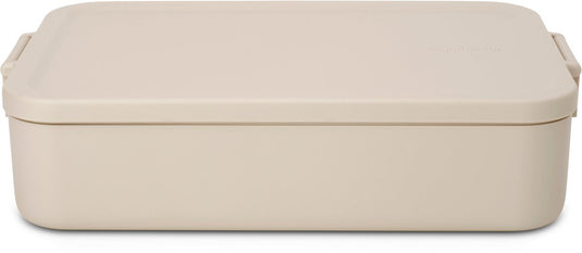 Brabantia make take lunchbox broodtrommel - large - kunststof - soft beige