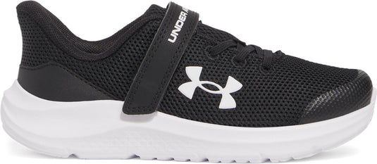 Under armour ua bps pursuit 4 ac unisex sportschoenen - zwart - wit