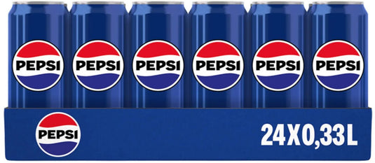Pepsi - regular - 24 x 330 ml - tray