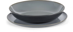 Serax - anita le grelle terres de rêves - serviesset - smokey blauw - 8 stuks