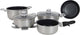 Gimex pannenset - inductie - zilver - 8-delig