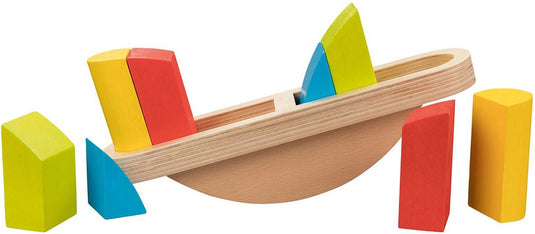 Goki evenwichtsspel - balanceren - 28x6,5x14cm - hout