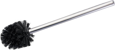 Wenko vervangborstel met glanzend rvs steel, lengte 35cm, borstelkop ø 8cm - toiletborstel - wc borstel los - losse toiletborstel
