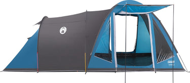 Coleman waterfall 5 familietent – 5 persoons tent – hybride design – waterdicht en lichtgewicht – blauw zwart
