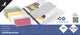 Kangaro scheidingsstrook - 2-gaats - 240x105mm - 180 grams - wit - 100 stuks